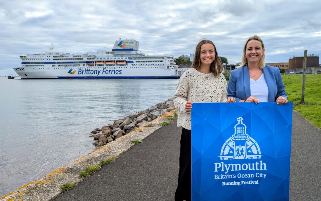 ALL ABOARD WITH BRITTANY FERRIES TO FIND THE MOST INSPIRATIONAL STORY FROM BRITAIN’S OCEAN CITY RUNNING FESTIVAL  