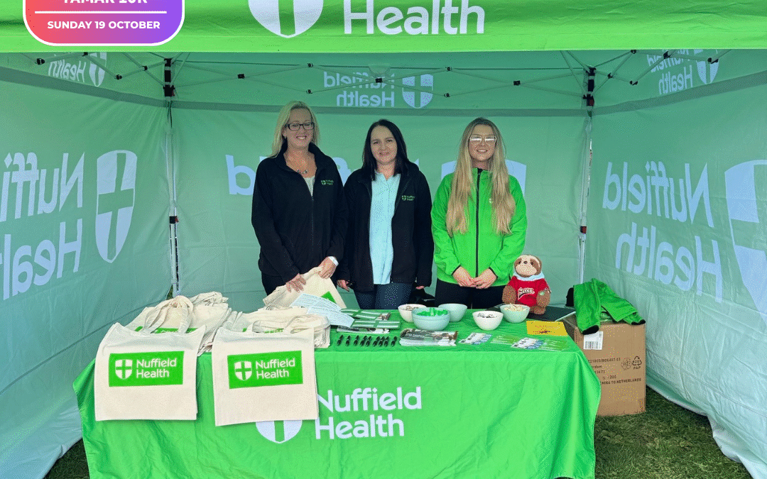 Nuffield Health announced as Health and Wellbeing Sponsor for Acronyms Tamar 10k